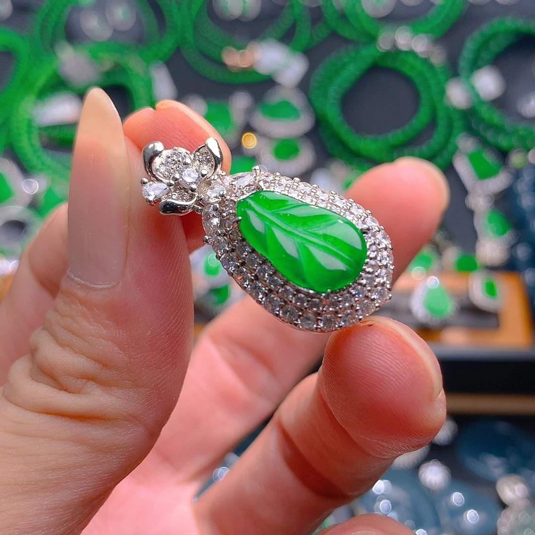 未镶嵌手链翡翠翡翠