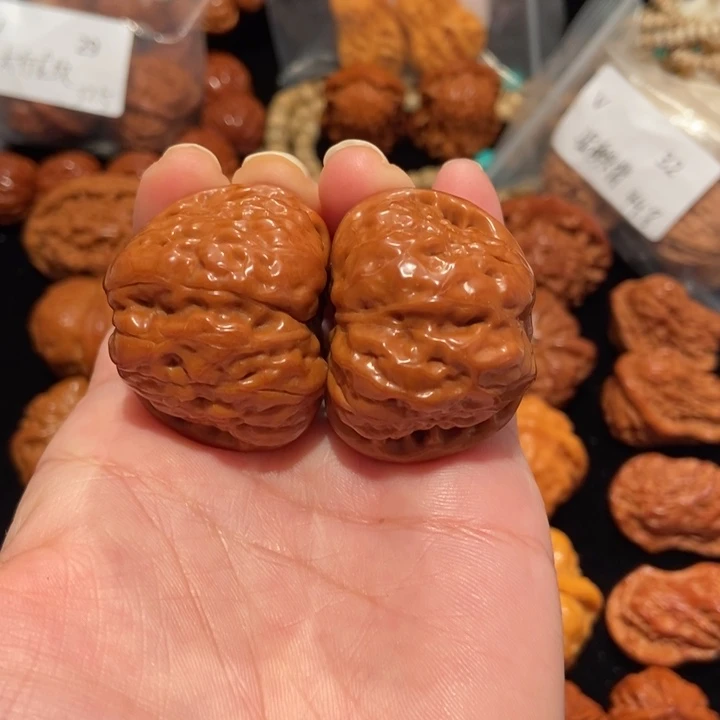 文玩核桃把件39.8蛤蟆头