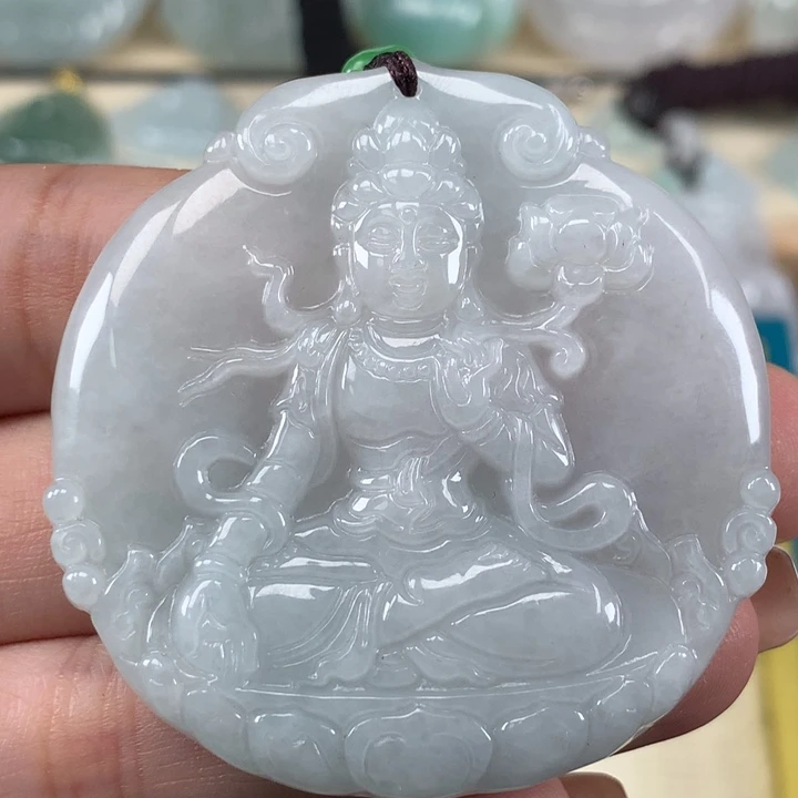 颈饰未镶嵌翡翠大势至