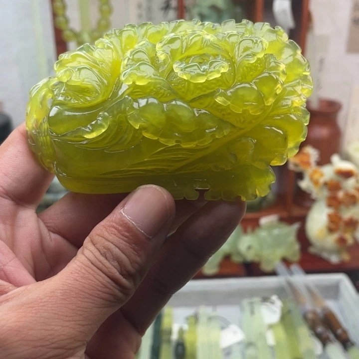 岫玉未镶嵌四大名玉手把