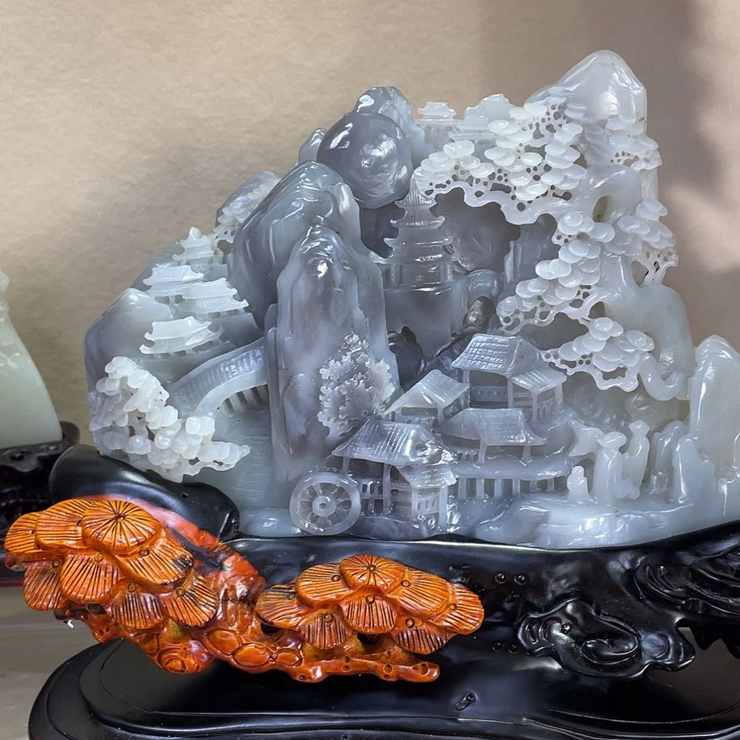 未镶嵌和田玉摆件