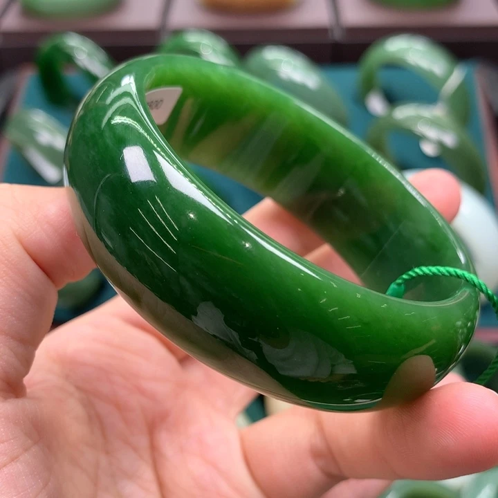 未镶嵌手镯和田玉（碧玉）5859