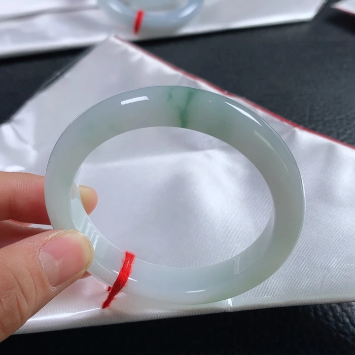 翡翠未镶嵌手镯53➕