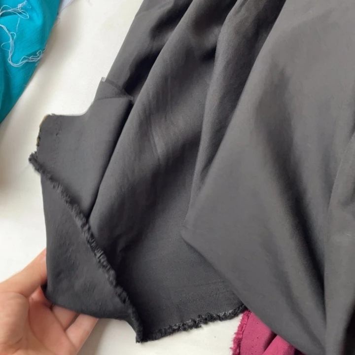 天丝（莱赛尔纤维）黑色天丝棉2米