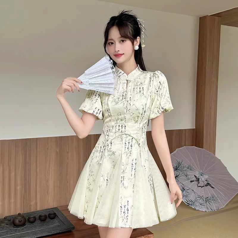 【小依专享】L1F28096夏季时尚连衣裙-8096