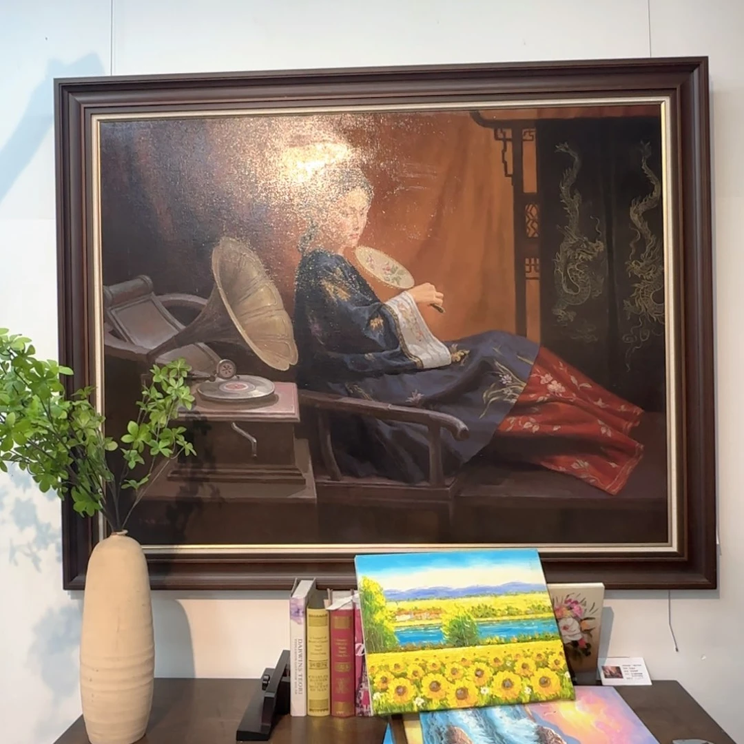 油画等艺术作品的创作和