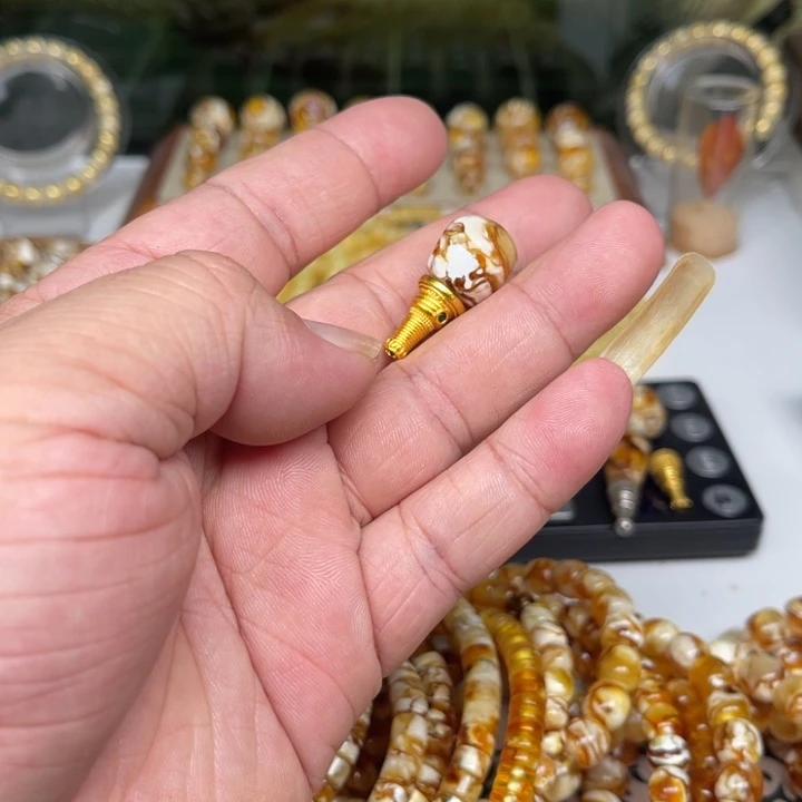 流***白猴头核桃吊坠45号