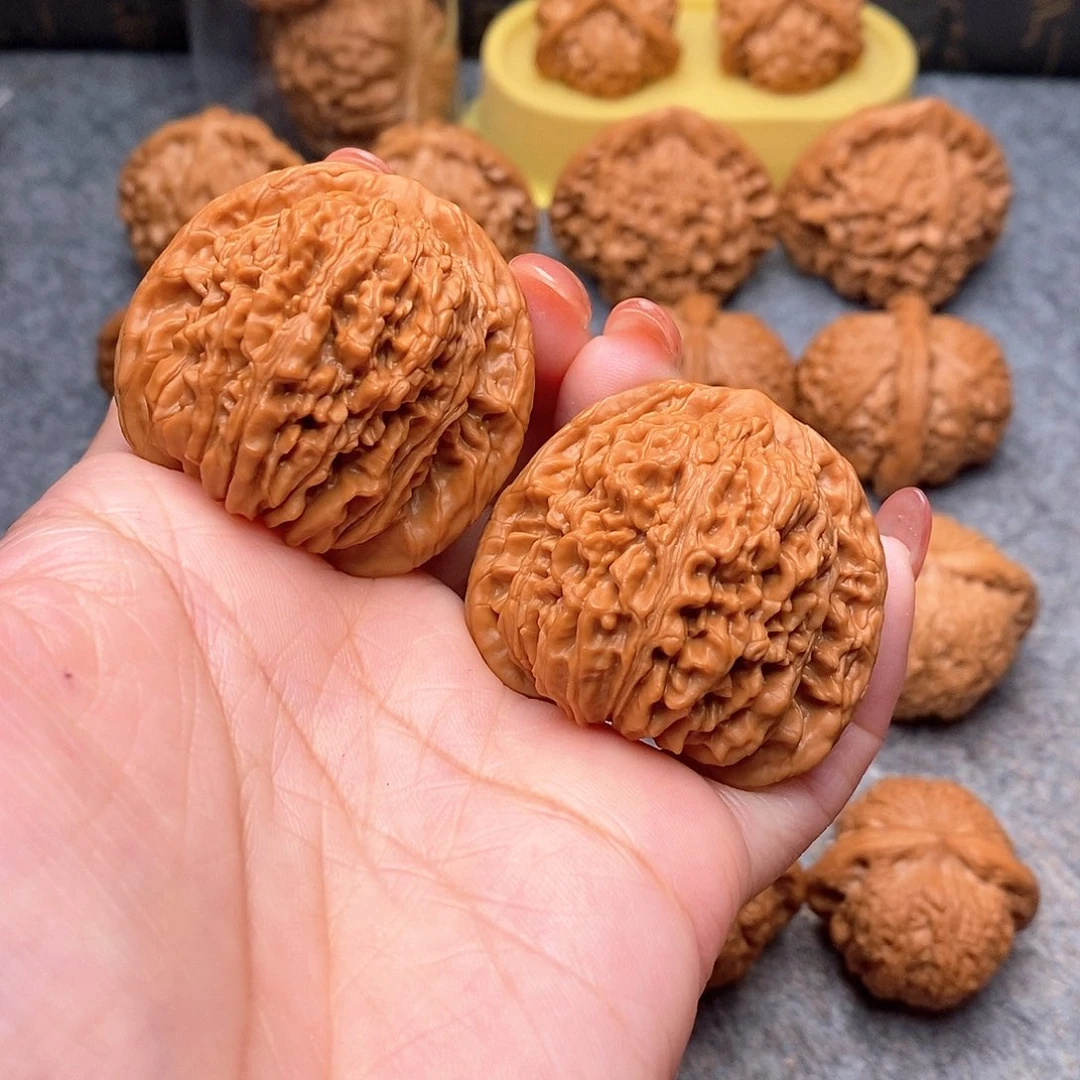 文玩核桃把件精品四座楼43+全品