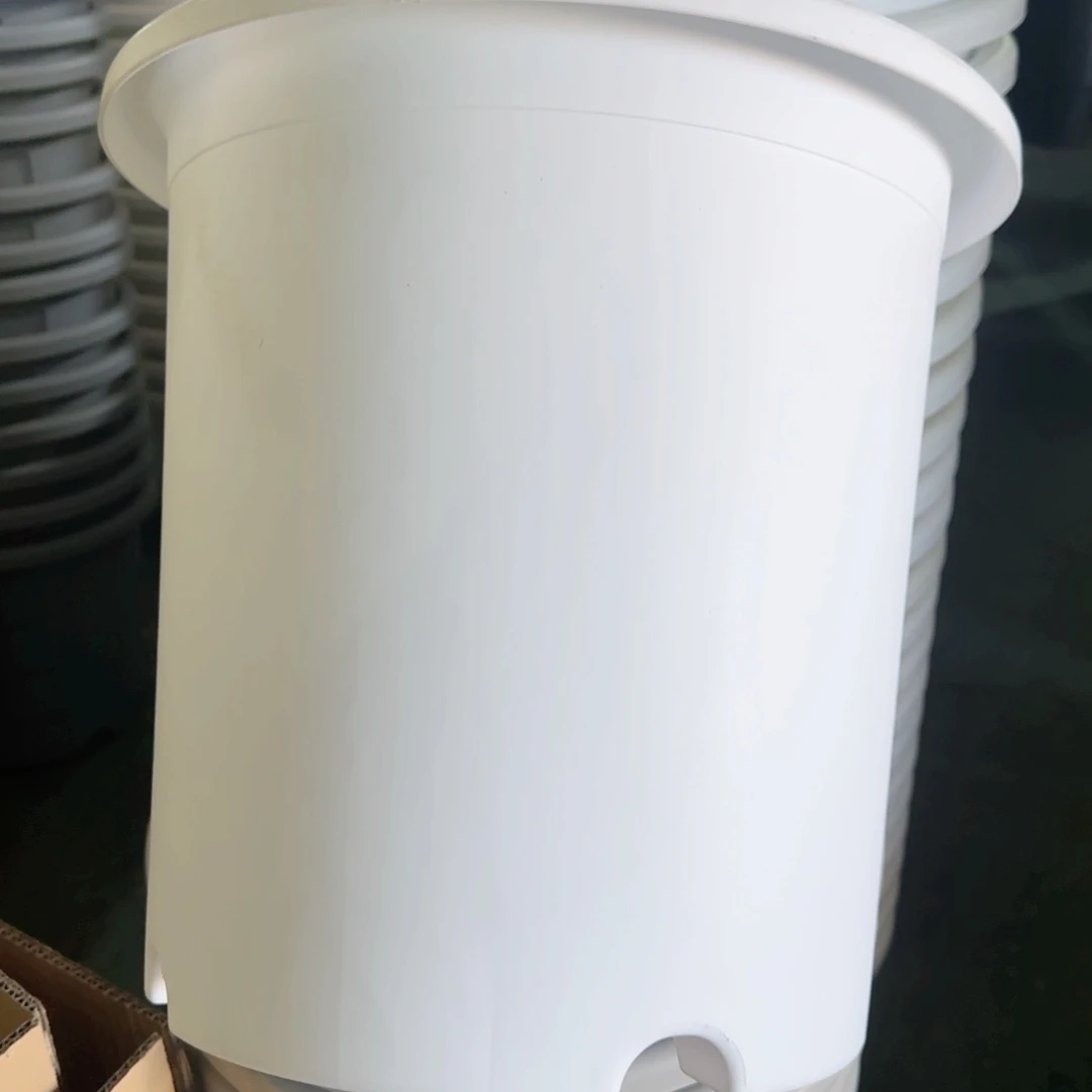 树脂四季8#无拖纯白3个