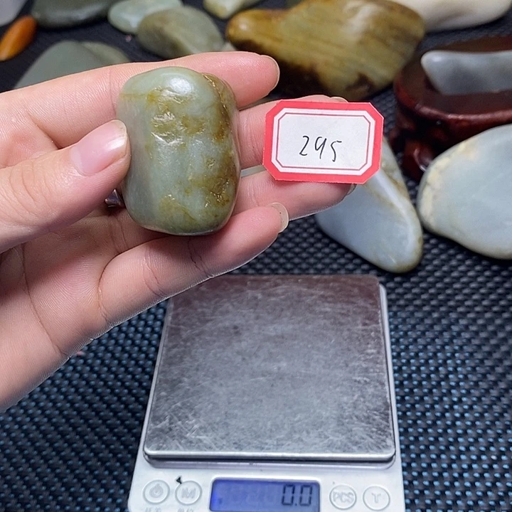 和田玉未镶嵌挂件295