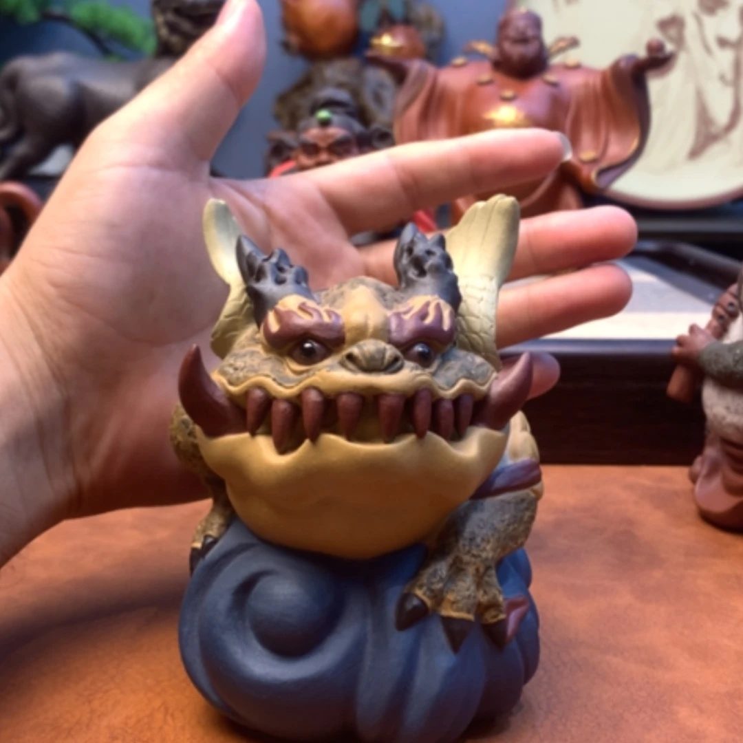 【闪购商品】紫砂茶宠x**浪紫砂壶手工艺制作