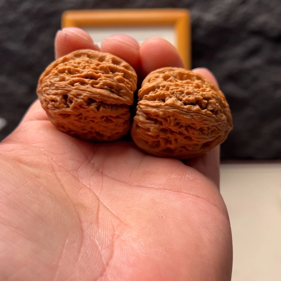 風***尘文玩核桃把件南疆35