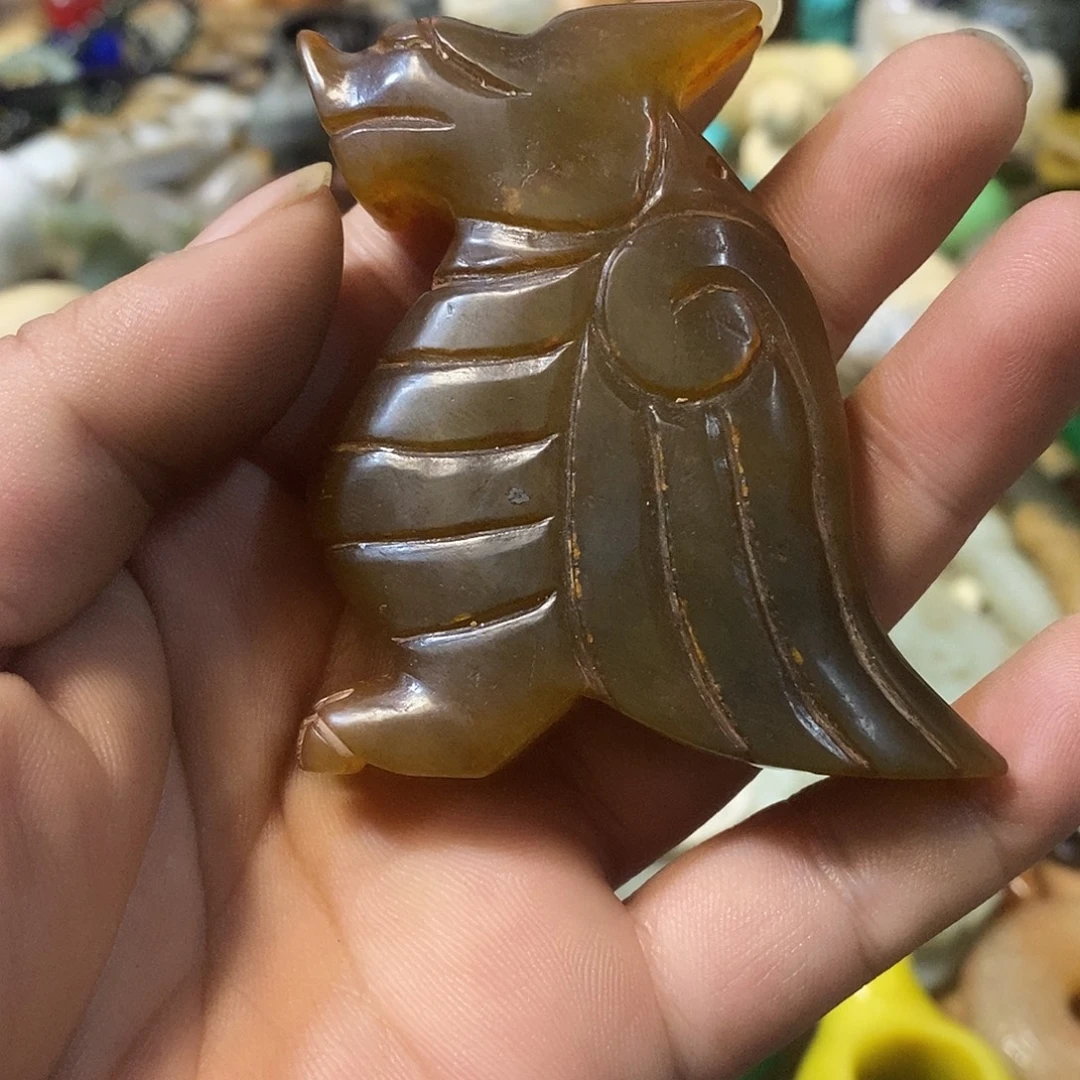 和田玉（糖玉）未镶嵌挂件