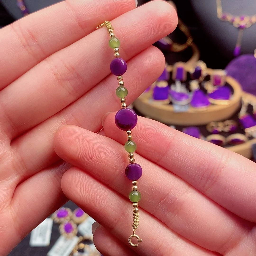 苏纪石（舒俱来）延长链18K金镶嵌