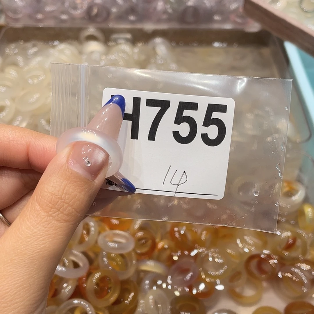 玛瑙/玉髓未镶嵌戒指755