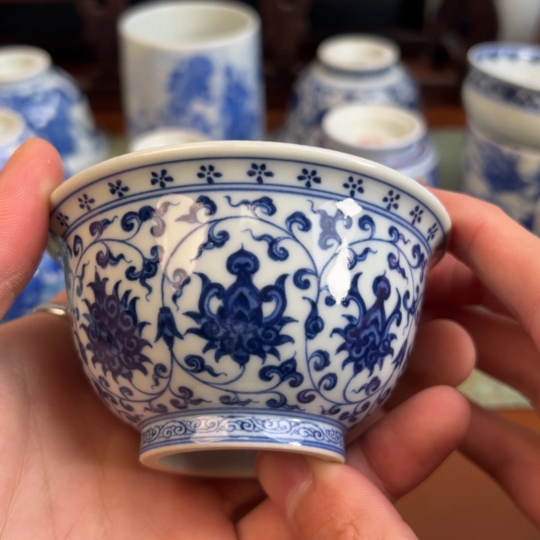 瓷片景德镇瓷器手工手绘