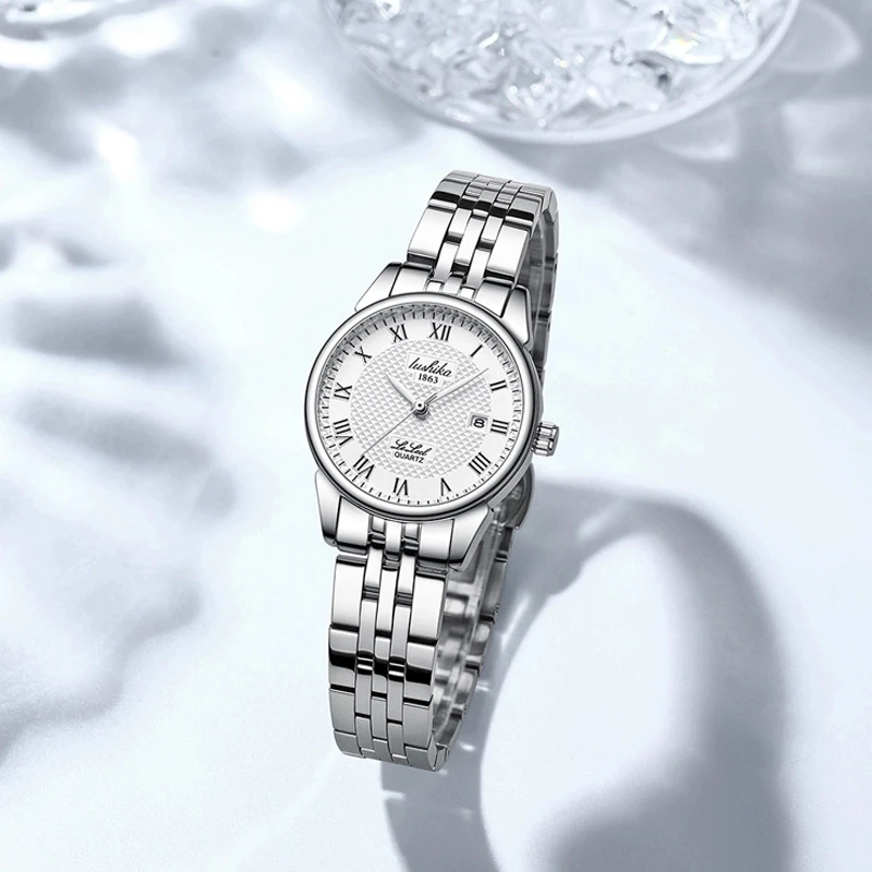 简约时尚钢带气质女士手表101-C