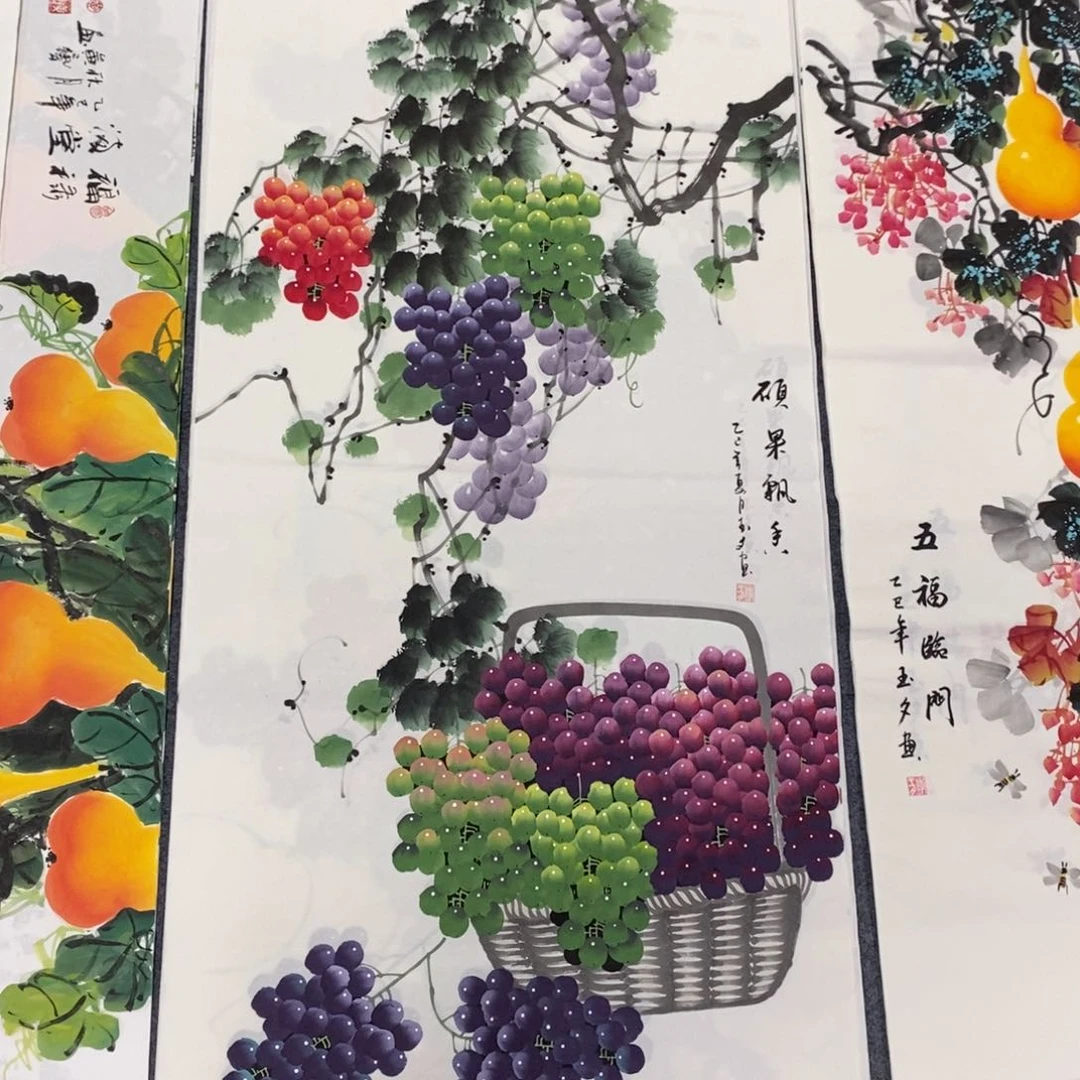 国画尺寸140✖️70四尺精品手绘画