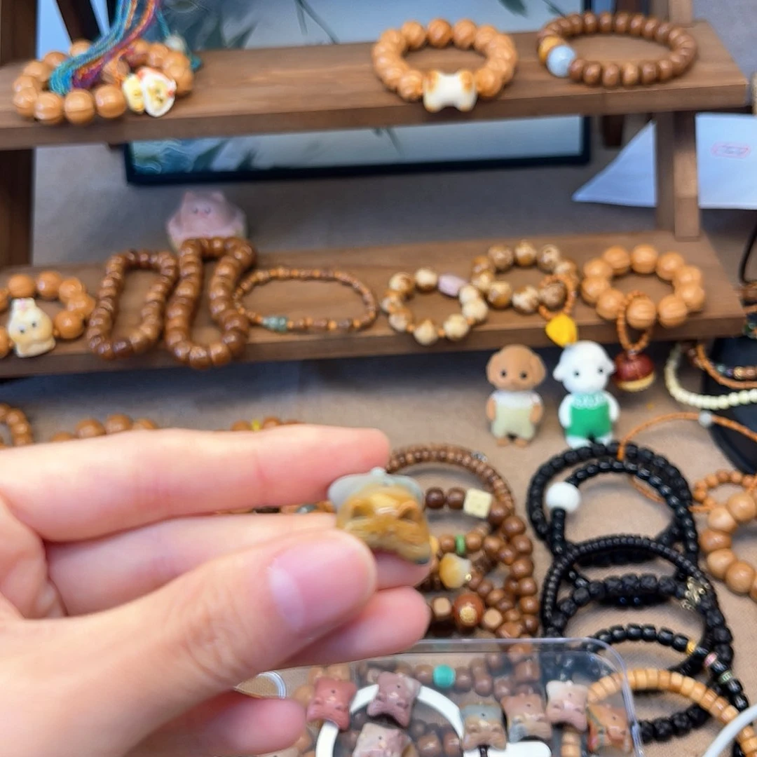 猴头核桃手串一***～配件配件