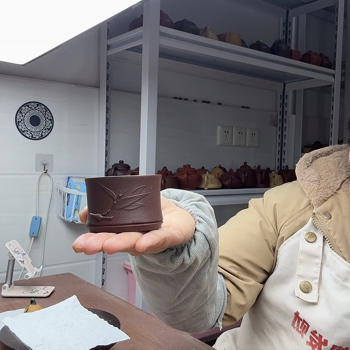 紫泥茶案主人杯主人杯