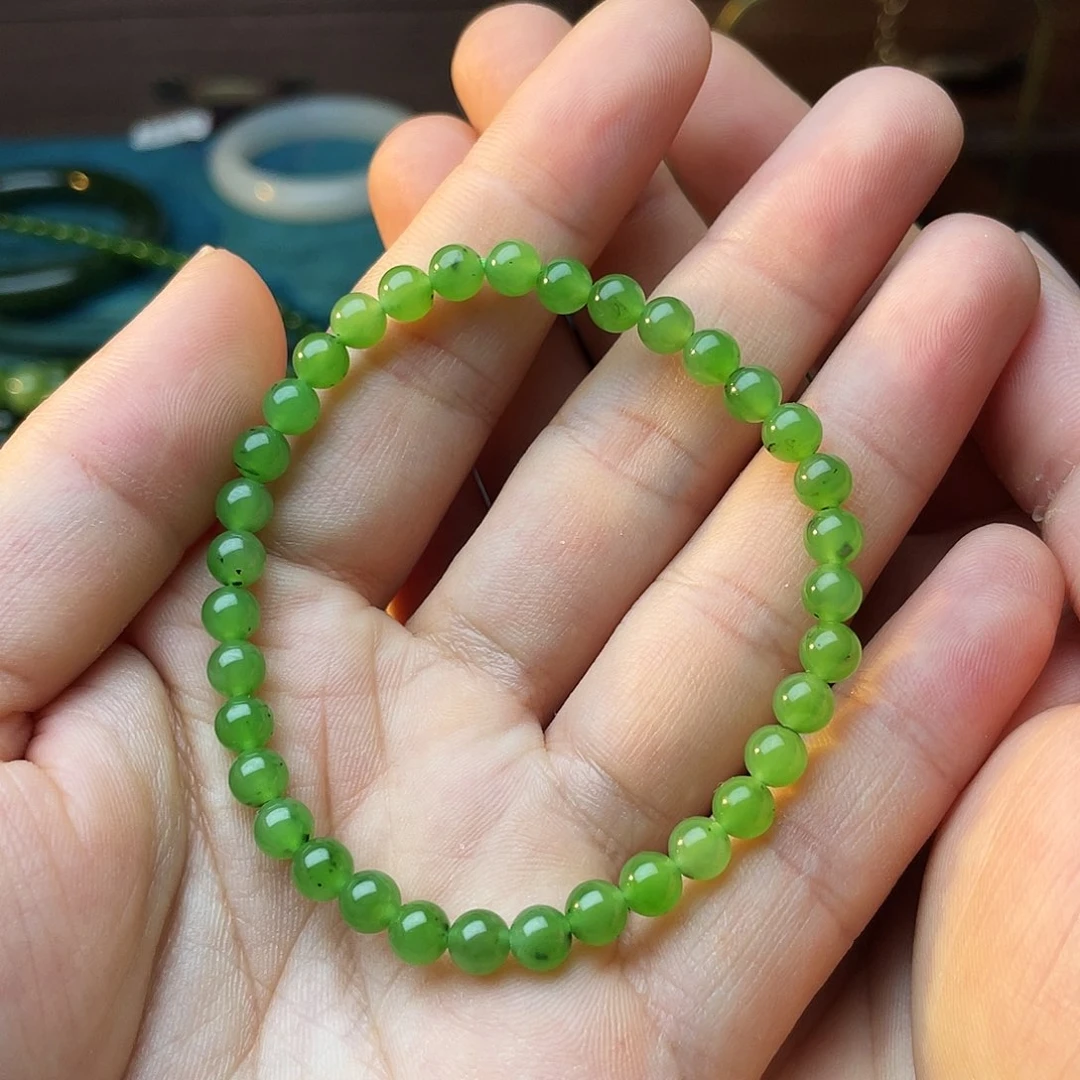 手链未镶嵌和田玉好**见