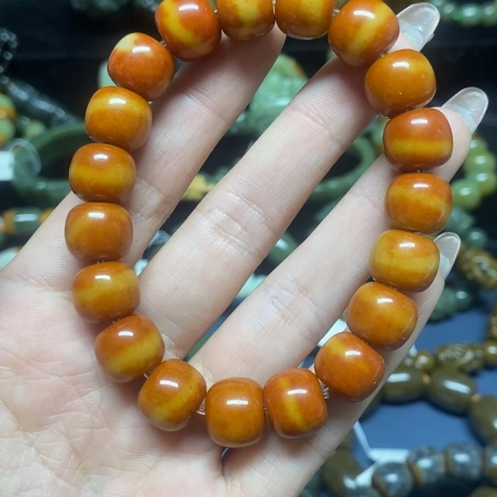 蛇纹石玉珠宝奇石未镶嵌