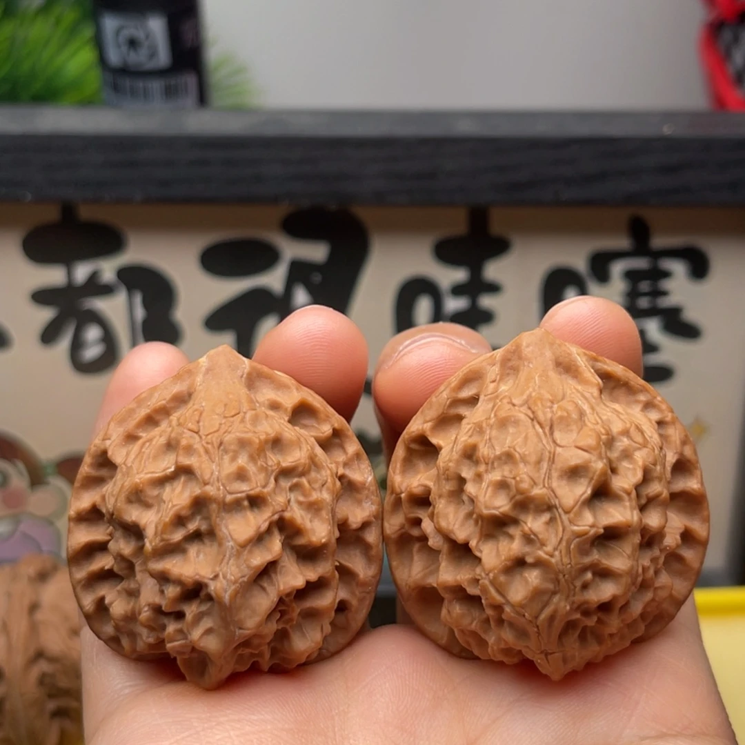 吊坠文玩核桃39➕玉玲珑