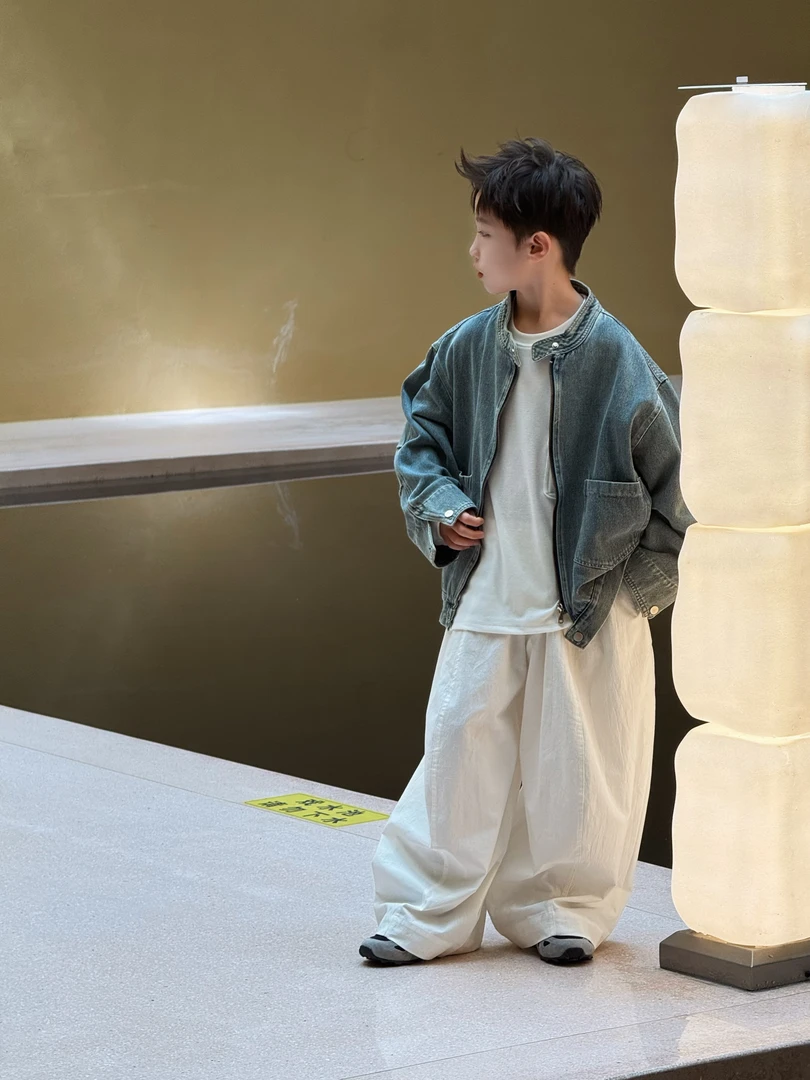 CHUYAO【蓝色大海】牛仔衣秋季牛仔衣外套250231