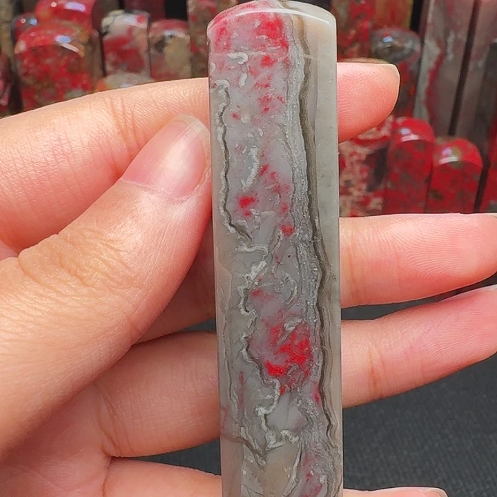 昌化石印石精品昌化鸡血石