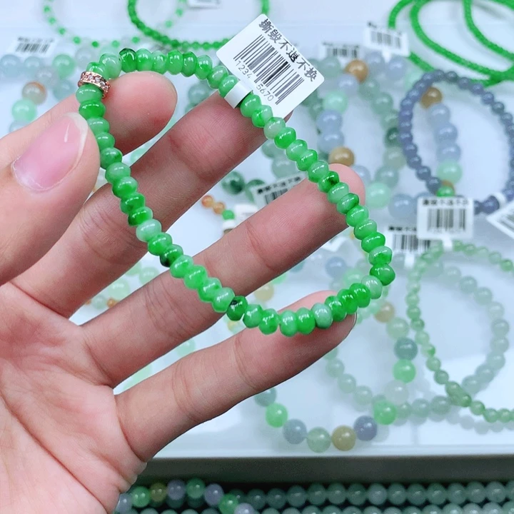 未镶嵌手链翡翠翡翠