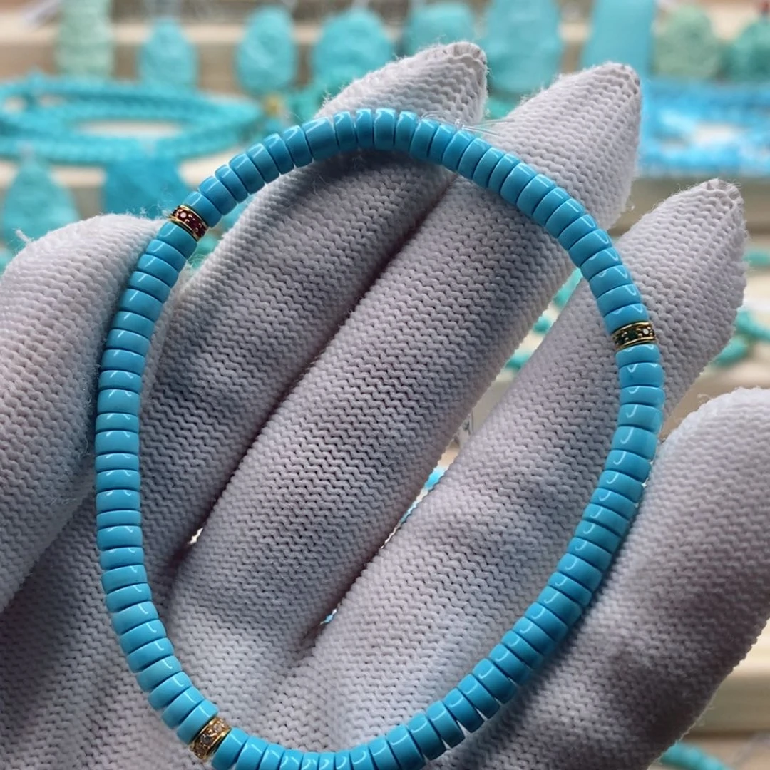 绿松石珠宝奇石未镶嵌