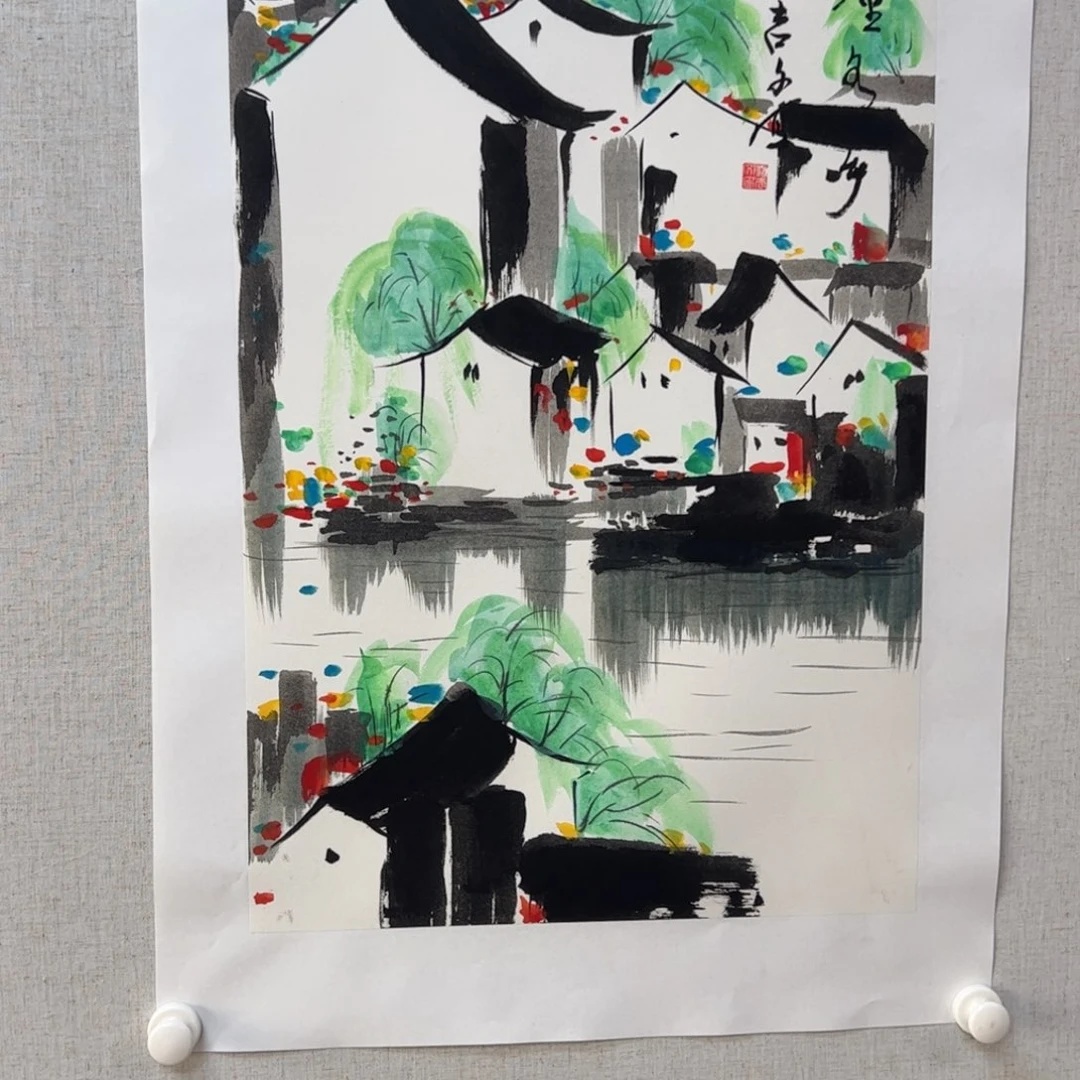 国画亲笔手绘原创作品