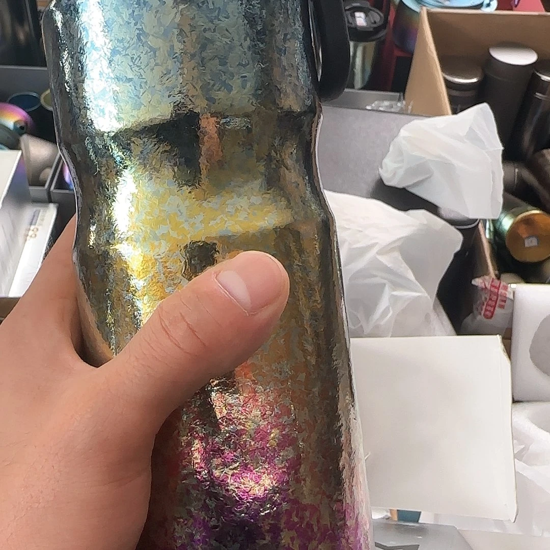 纯钛炫彩瑕疵运动