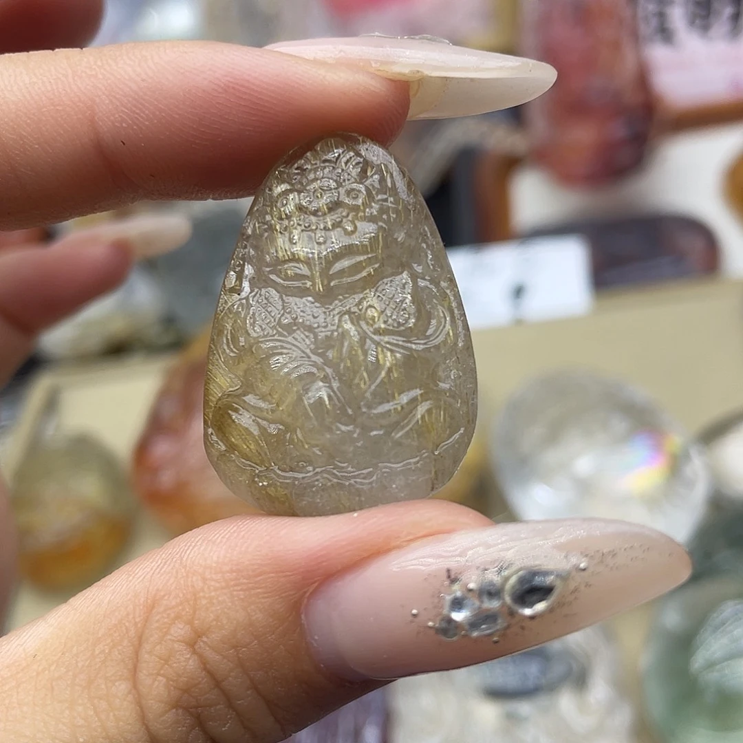 颈饰未镶嵌水晶天然