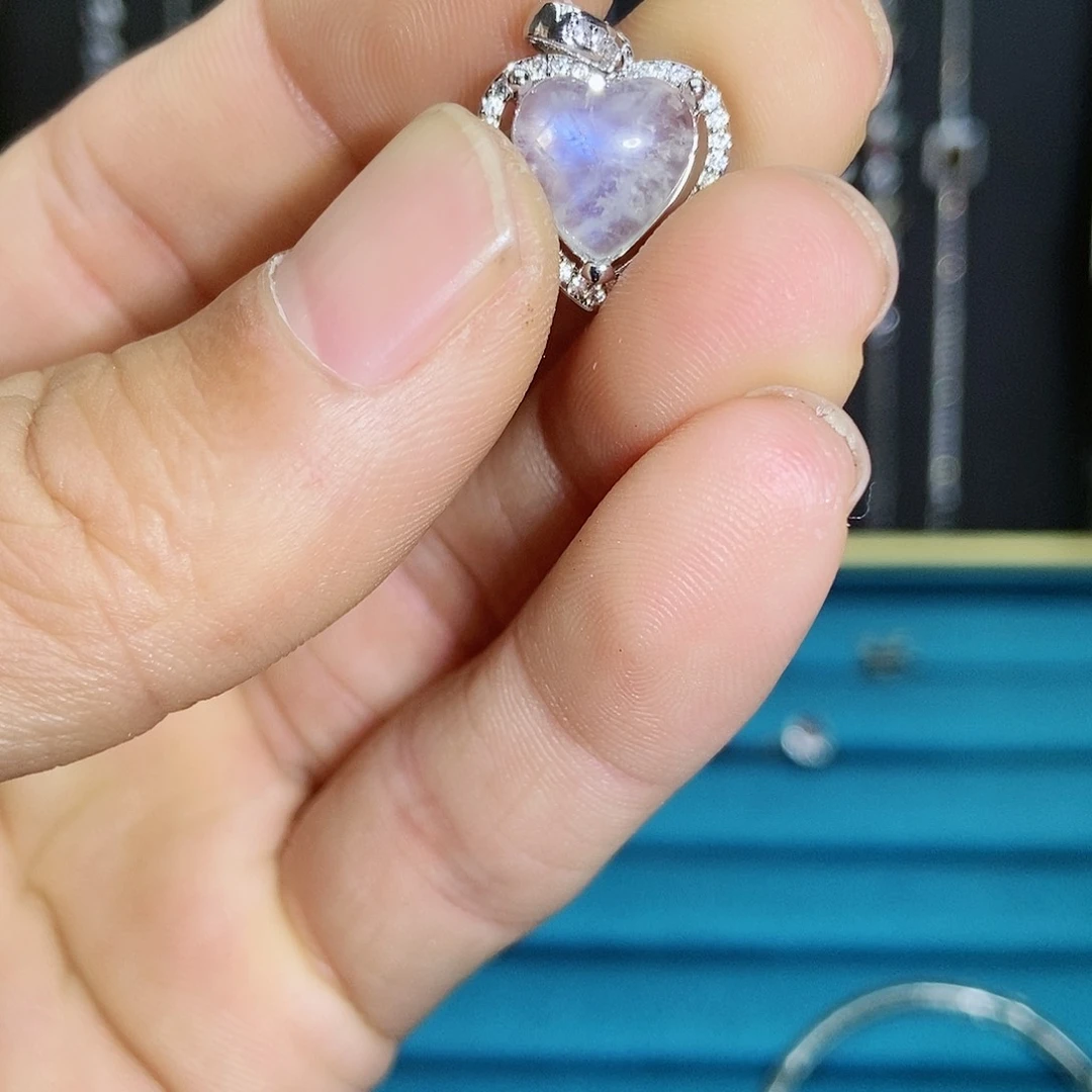 【闪购商品】紫晶珠宝半成品银S925镶嵌