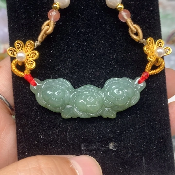 翡翠未镶嵌颈饰30号