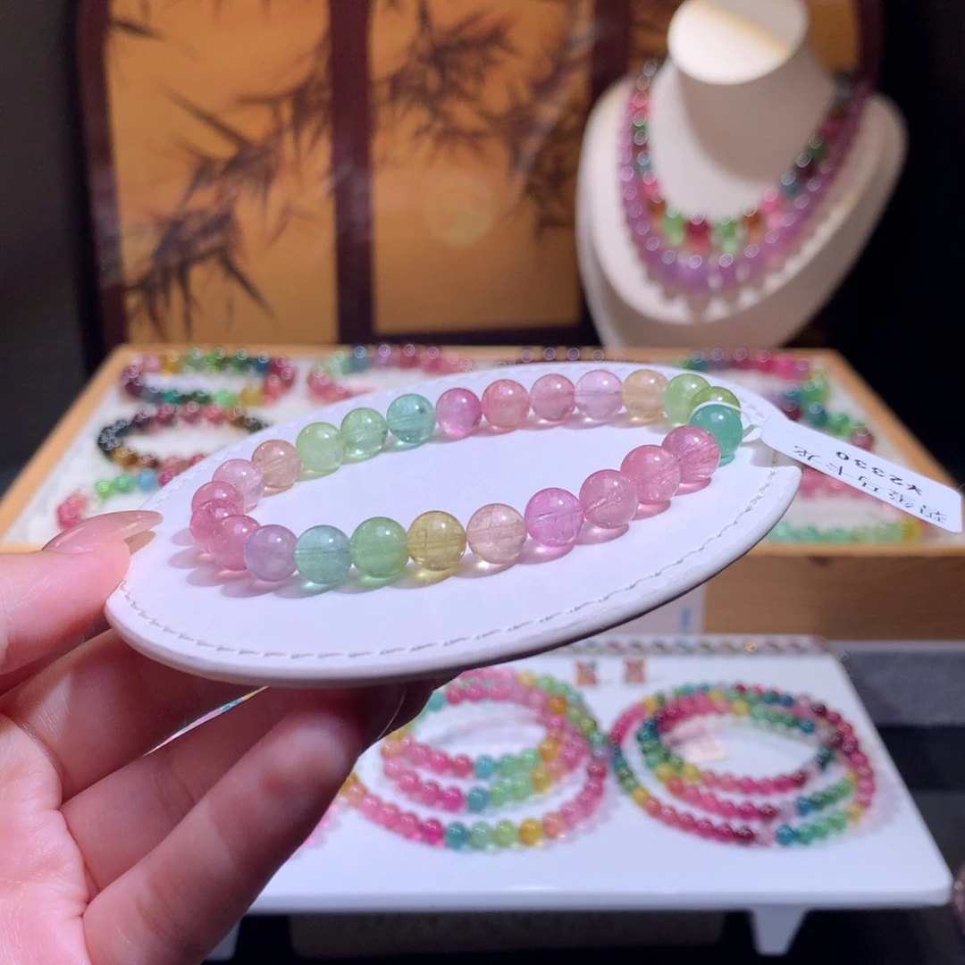 未镶嵌手链碧玺碧玺