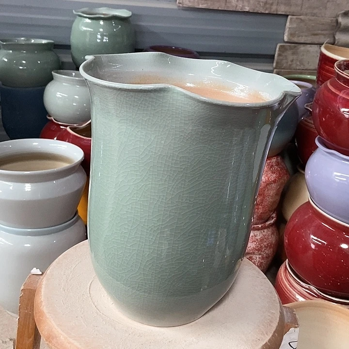 瓶我20高26 景德镇陶瓷学院无孔