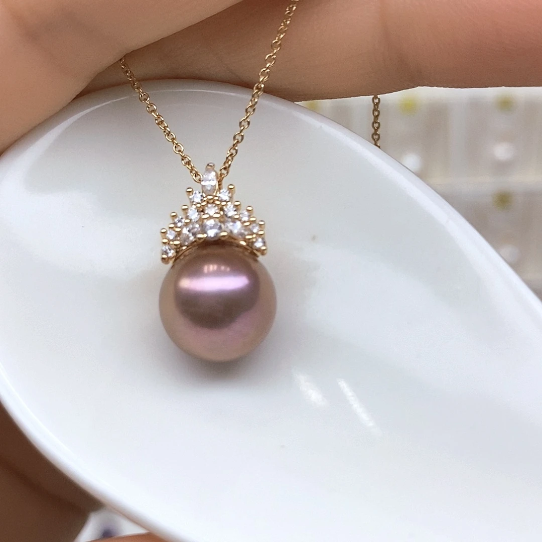 淡水珍珠合金颈饰