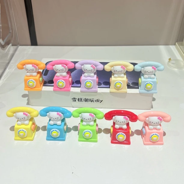 【许愿】新款KT电话机可爱卡通diy创意摆件装饰