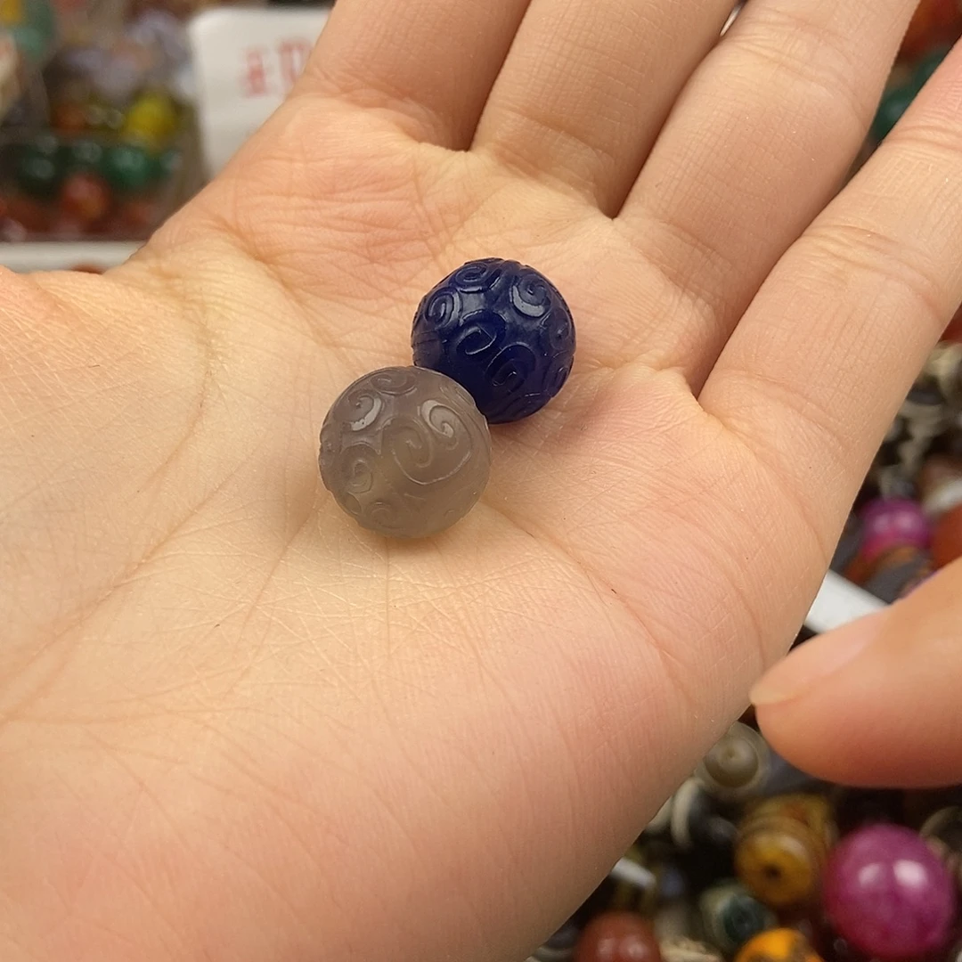 玛瑙/玉髓未镶嵌玛瑙配珠玛瑙散珠