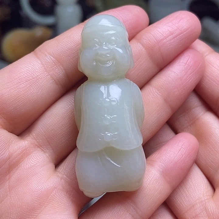 和田玉未镶嵌吊坠(不含链)
