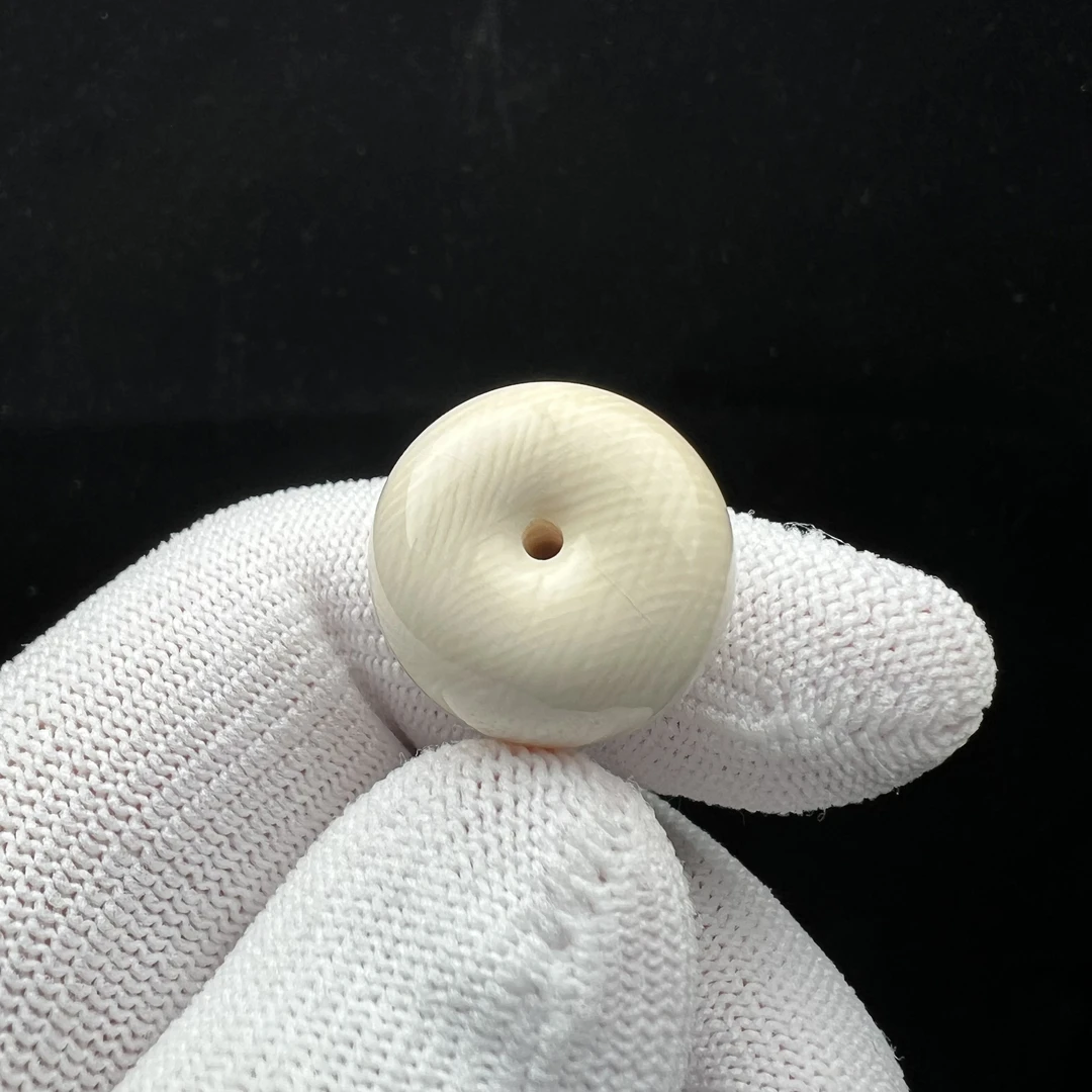 G2031天然猛犸牙 墩子20*14mm 支持鉴定 假一罚十