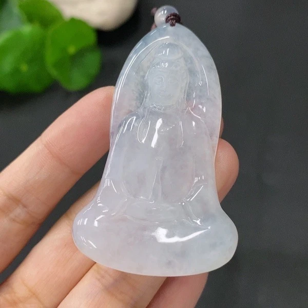 D17-天然A货翡翠-观音