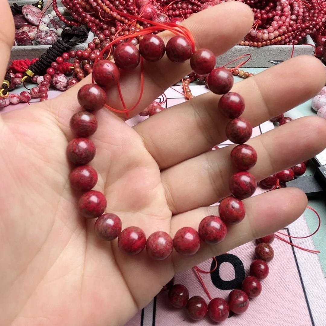 紫砂天然朱砂辰石吊坠一**缘