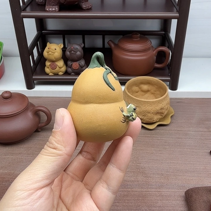 茶案段泥喷水茶宠