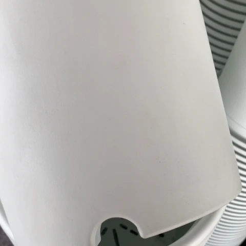 树脂25奶白无托6个