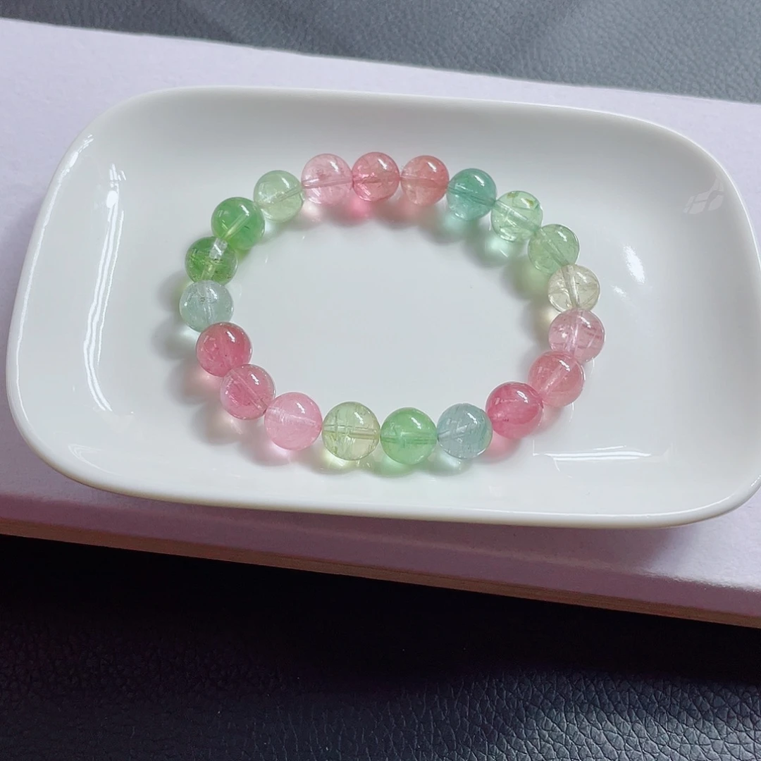 未镶嵌手链碧玺10mm左右