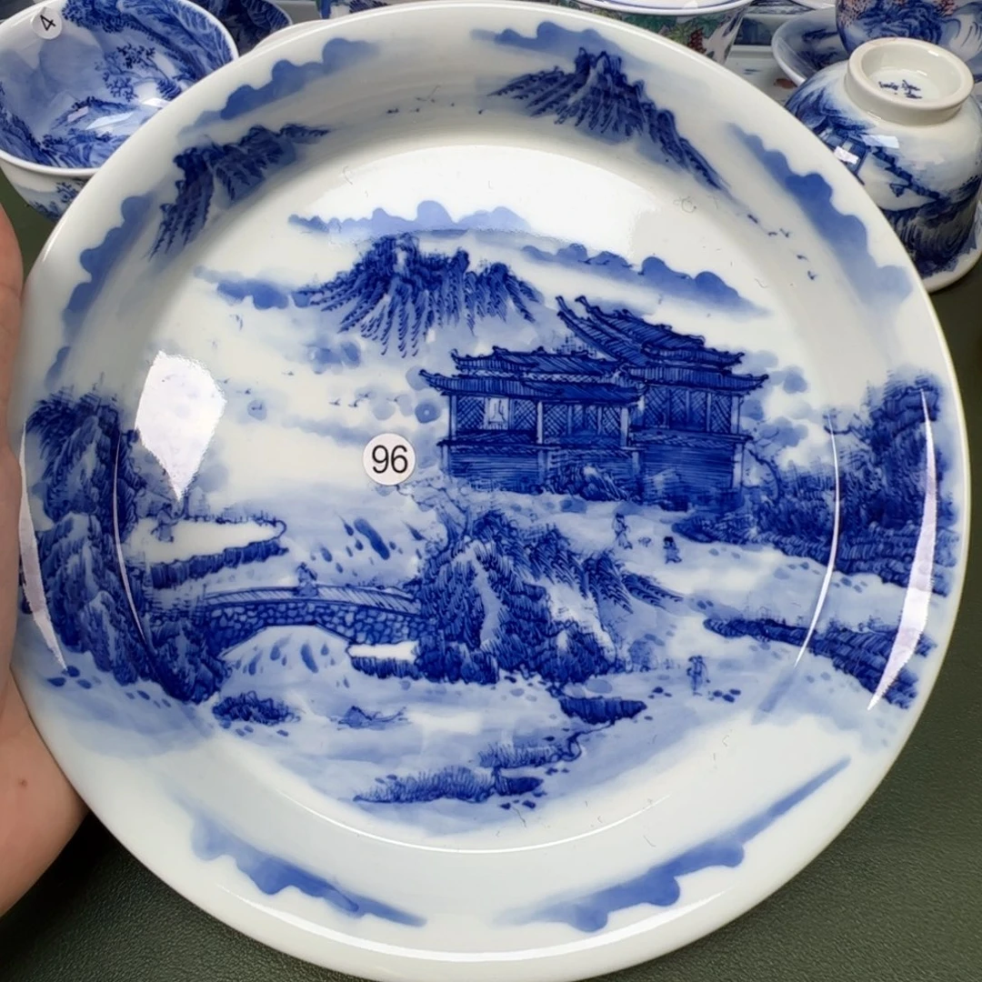景德镇纯手工纯手绘茶具木木96