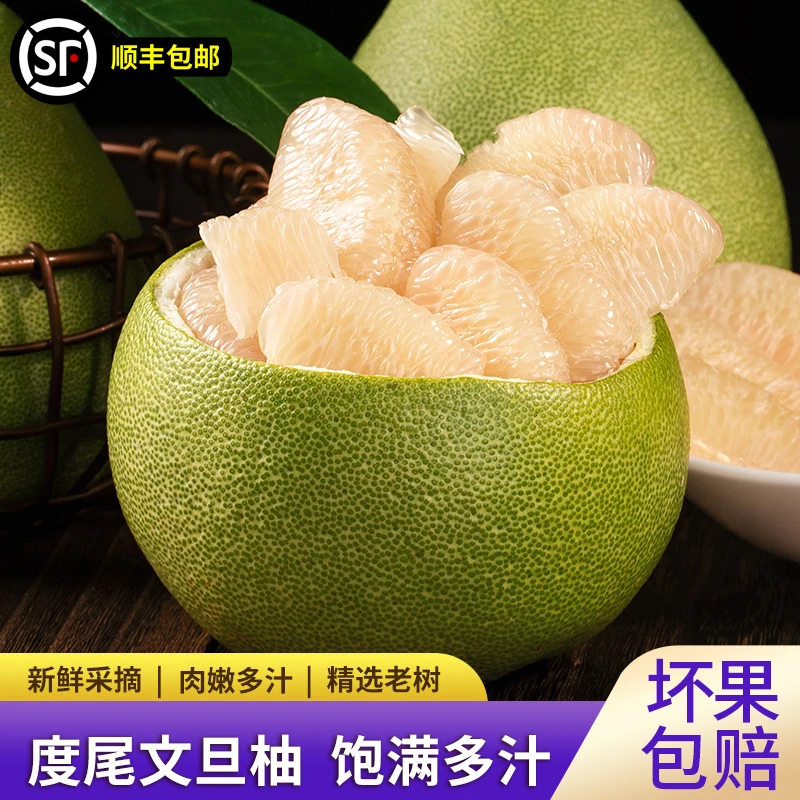 正宗福建莆田仙游度尾文旦柚当季现摘红心柚子孕妇时令新鲜水果